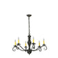 2nd Ave Lighting 33″ Wide Emory 6 Light Chandelier