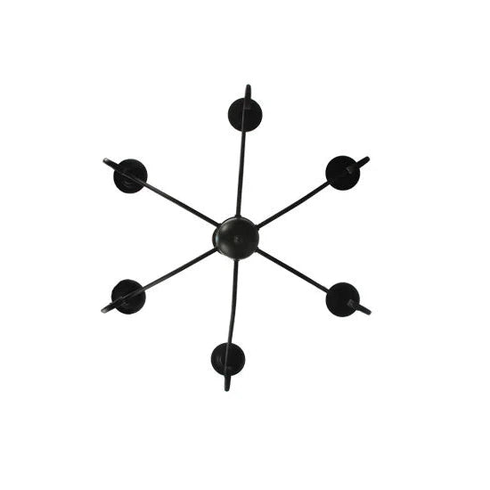 2nd Ave Lighting 33″ Wide Emory 6 Light Chandelier