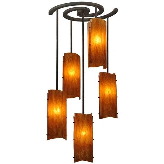 2nd Ave Lighting 34″ Vortex 5 LT Chandelier