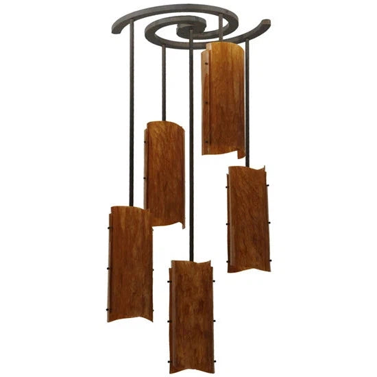 2nd Ave Lighting 34″ Vortex 5 LT Chandelier