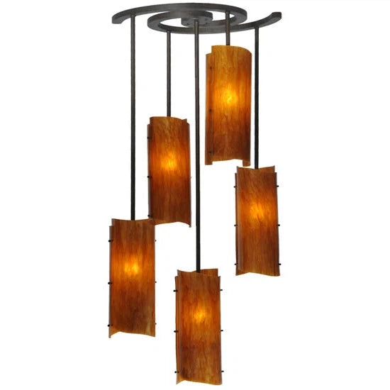 2nd Ave Lighting 34″ Vortex 5 LT Chandelier