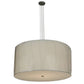 2nd Ave Lighting 36″ Cilindro White Cotton Pendant