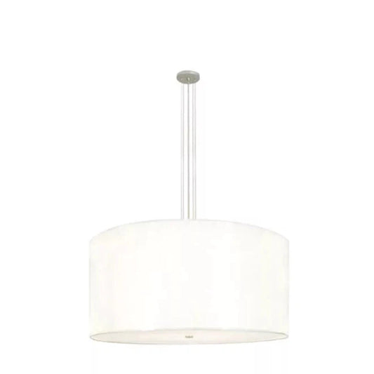 2nd Ave Lighting 36″ Cilindro White Cotton Pendant