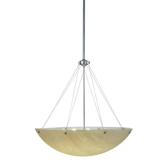 2nd Ave Lighting 36″ Cypola Alabaster Inverted Pendant