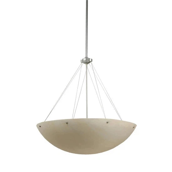 2nd Ave Lighting 36″ Cypola Alabaster Inverted Pendant