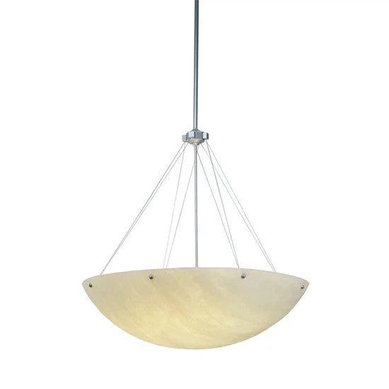 2nd Ave Lighting 36″ Cypola Alabaster Inverted Pendant
