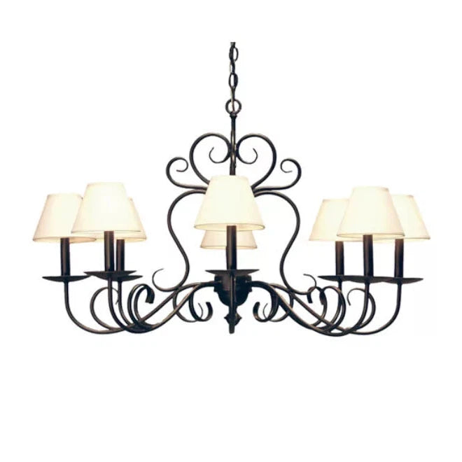 2nd Ave Lighting 36″ Wide Corrina 8 Light Chandelier
