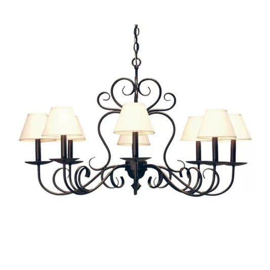 2nd Ave Lighting 36″ Wide Corrina 8 Light Chandelier