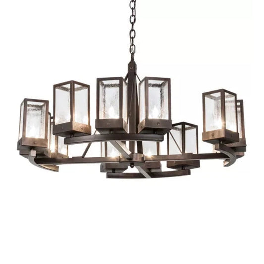 2nd Ave Lighting 36″ Wide Parker Henry 12 Light Chandelier