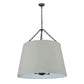 2nd Ave Lighting 36″Wide Cilindro Tapered Pendant