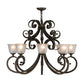2nd Ave Lighting 37″ Belvedere 8 LT Chandelier
