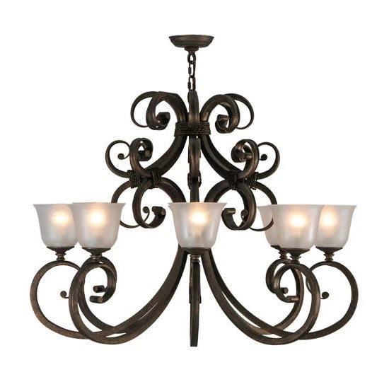 2nd Ave Lighting 37″ Belvedere 8 LT Chandelier