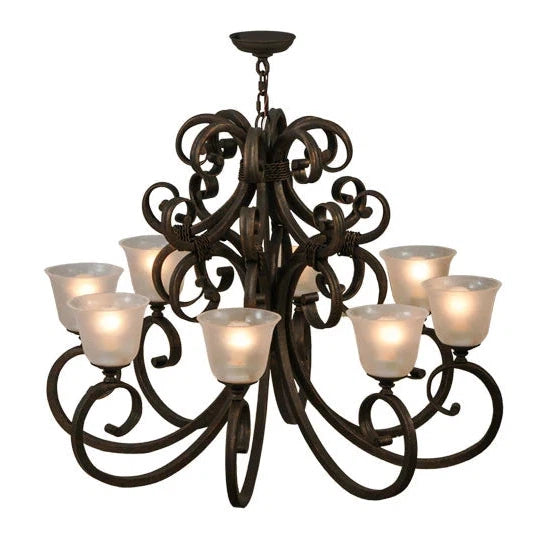 2nd Ave Lighting 37″ Belvedere 8 LT Chandelier