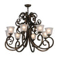 2nd Ave Lighting 37″ Belvedere 8 LT Chandelier