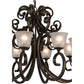 2nd Ave Lighting 37″ Belvedere 8 LT Chandelier