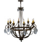 2nd Ave Lighting 39″ Antonia 8 LT Chandelier
