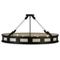 2nd Ave Lighting 42″ Geo Semi-Flushmount