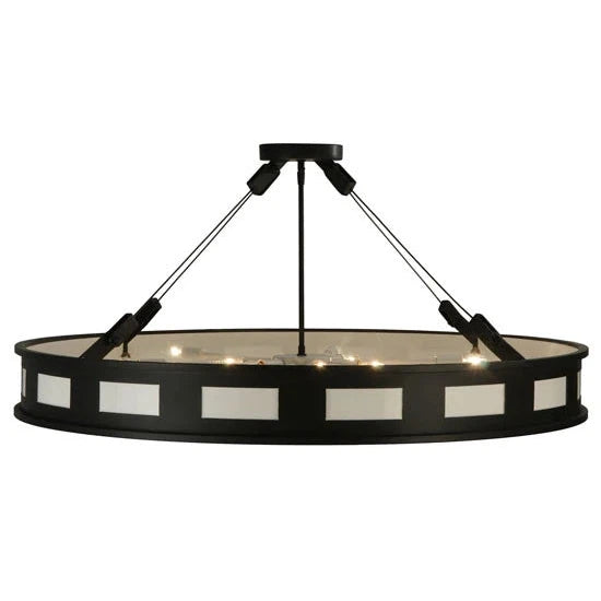 2nd Ave Lighting 42″ Geo Semi-Flushmount