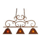 2nd Ave Lighting 42″ Long Bandolei 3 Light Island Pendant