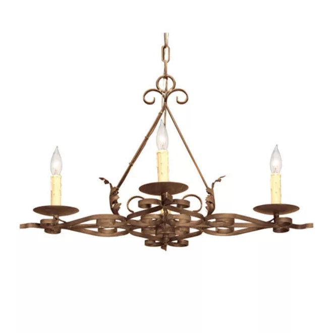 2nd Ave Lighting 42″ Long Elianna 12 LT Chandelier