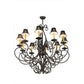 2nd Ave Lighting 42″ Phillipe 10 LT Chandelier
