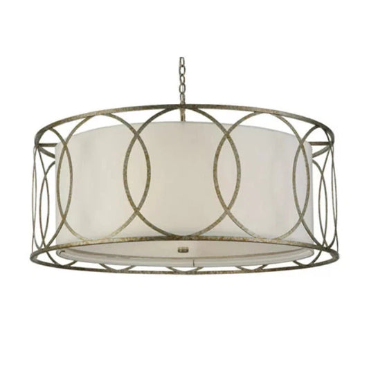 2nd Ave Lighting 42″ Wide Cilindro Hoops Pendant