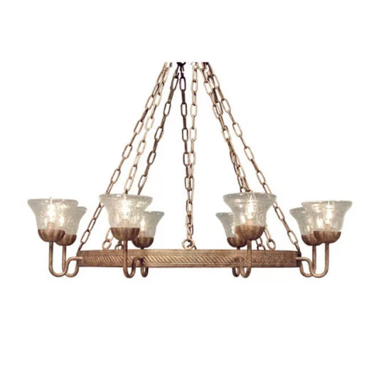 2nd Ave Lighting 42″ Wide Cormac 8 Light Chandelier