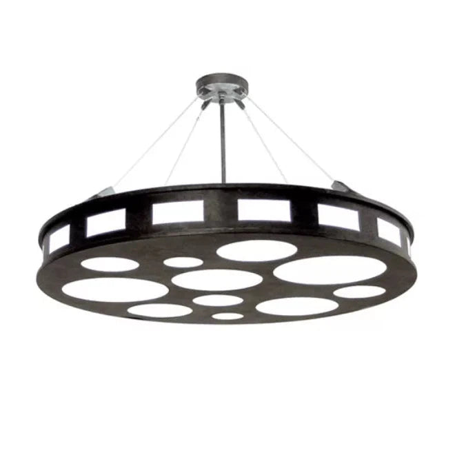 2nd Ave Lighting 42″ Wide Geo Semi-Flushmount