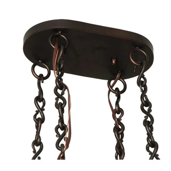 2nd Ave Lighting 42.5″L Revival Deco Oblong Pot Rack