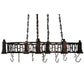 2nd Ave Lighting 42.5″L Revival Deco Oblong Pot Rack