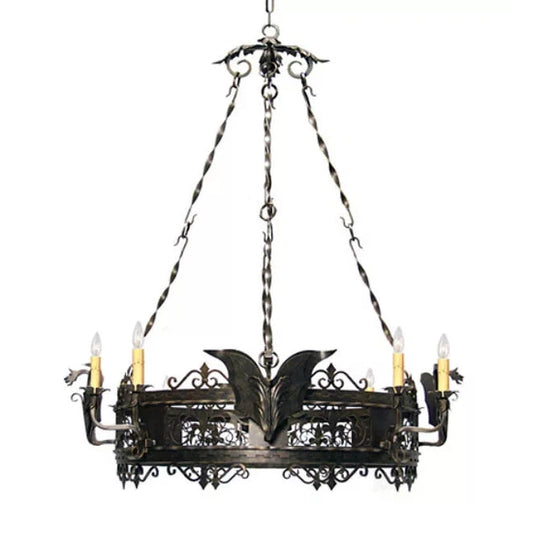 2nd Ave Lighting 46″ Wide Dragone 8 Light Chandelier
