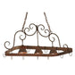 2nd Ave Lighting 46″L Elana 3 LT Pot Rack