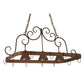 2nd Ave Lighting 46″L Elana 3 LT Pot Rack
