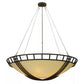 2nd Ave Lighting 48″ Flowing Cross Inverted Pendant