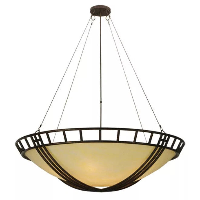 2nd Ave Lighting 48″ Flowing Cross Inverted Pendant