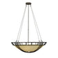 2nd Ave Lighting 48″ Flowing Cross Inverted Pendant