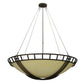 2nd Ave Lighting 48″ Flowing Cross Inverted Pendant