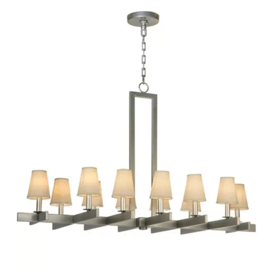 2nd Ave Lighting 48″ Long Dante 12 Light Chandelier