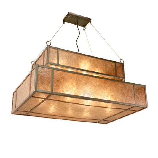 2nd Ave Lighting 48″ Long Fellowship Oblong Pendant