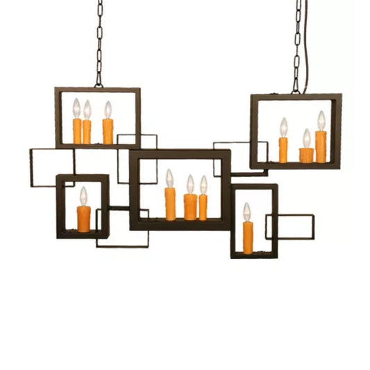 2nd Ave Lighting 48″ Long Kai Chandelier