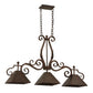 2nd Ave Lighting 48″ Long Pedra 3 LT Island Pendant