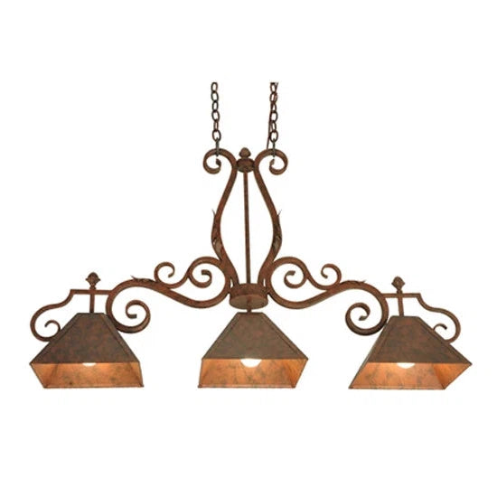 2nd Ave Lighting 48″ Long Pedra 3 LT Island Pendant