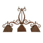 2nd Ave Lighting 48″ Long Pedra 3 LT Island Pendant