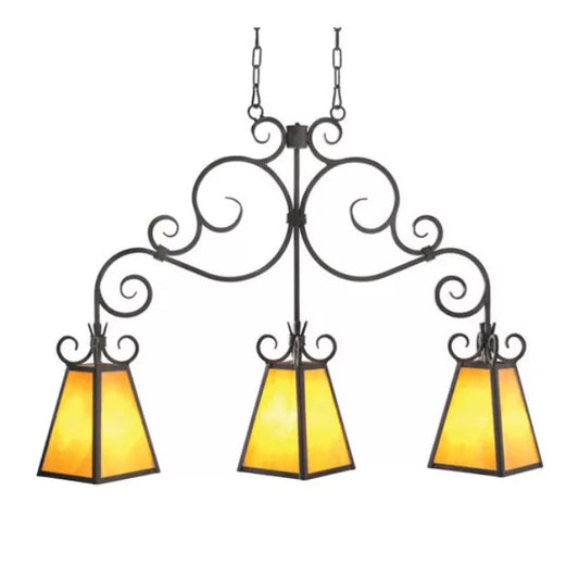 2nd Ave Lighting 48″ Long Wellington Oblong Pendant