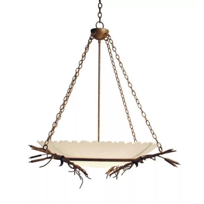 2nd Ave Lighting 48″ Wide Cattail Inverted Pendant