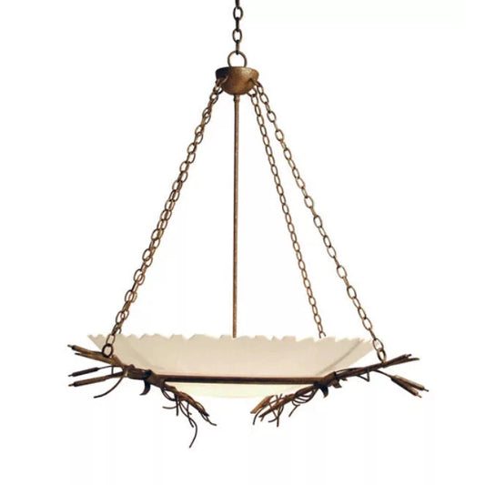 2nd Ave Lighting 48″ Wide Cattail Inverted Pendant