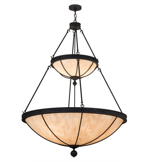 2nd Ave Lighting 48" Wide Commerce Jackson 2 Tier Inverted Pendant