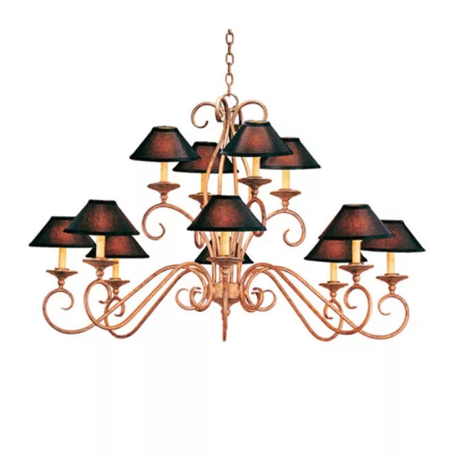 2nd Ave Lighting 48″ Wide Quinton 12 Light Chandelier