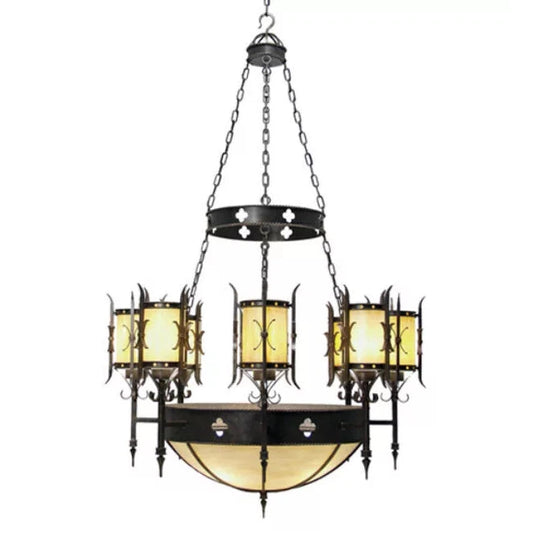 2nd Ave Lighting 48″ Wide Sabrina 8 Light Chandelier