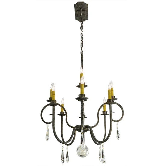 2nd Ave Lighting 48″L Celine Oval 10 LT Chandelier